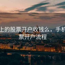 手机上的股票开户收钱么，手机上股票开户流程