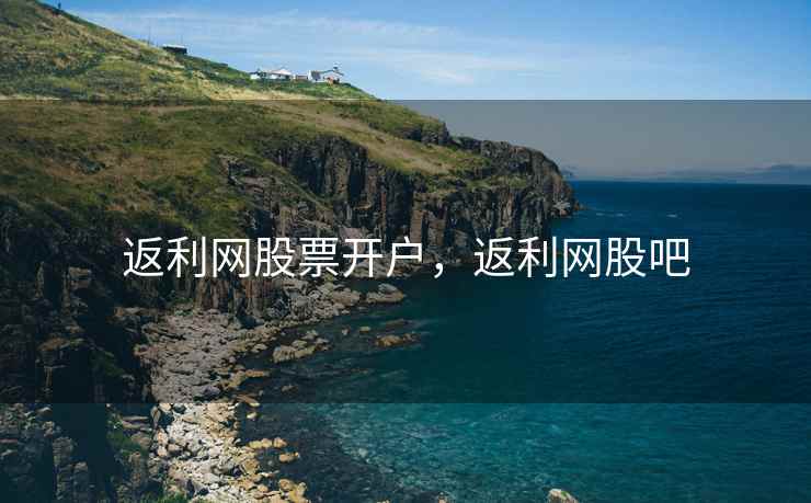 返利网股票开户，返利网股吧  第2张