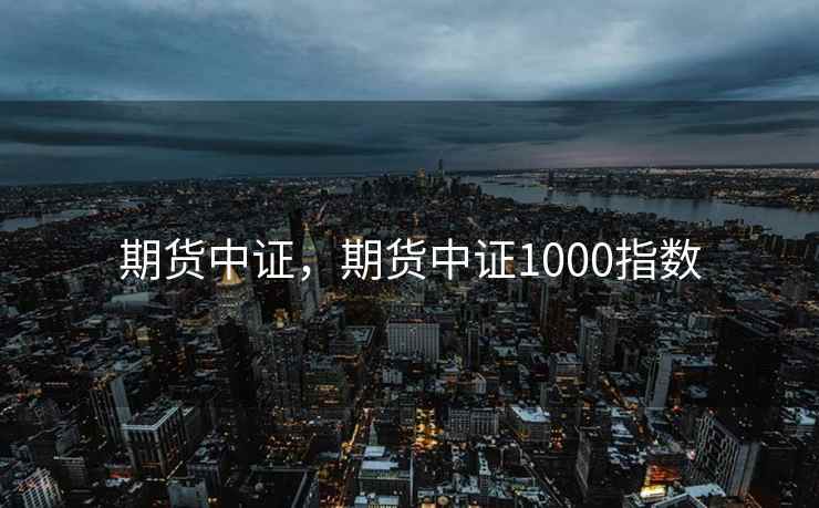 期货中证，期货中证1000指数  第1张