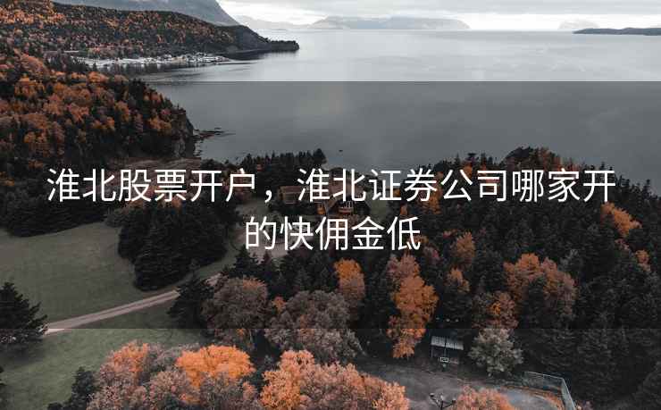 淮北股票开户，淮北证券公司哪家开的快佣金低  第1张
